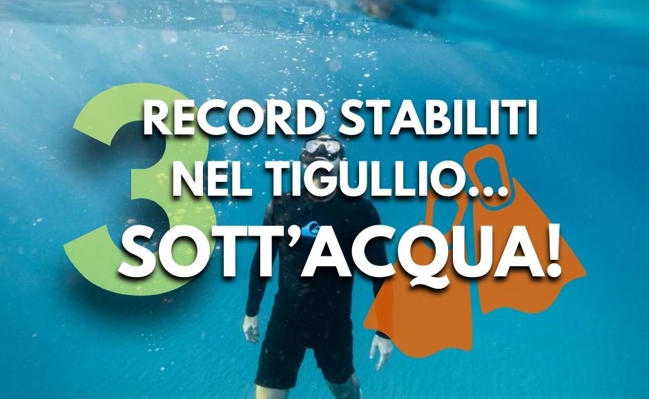 Record sott'acqua