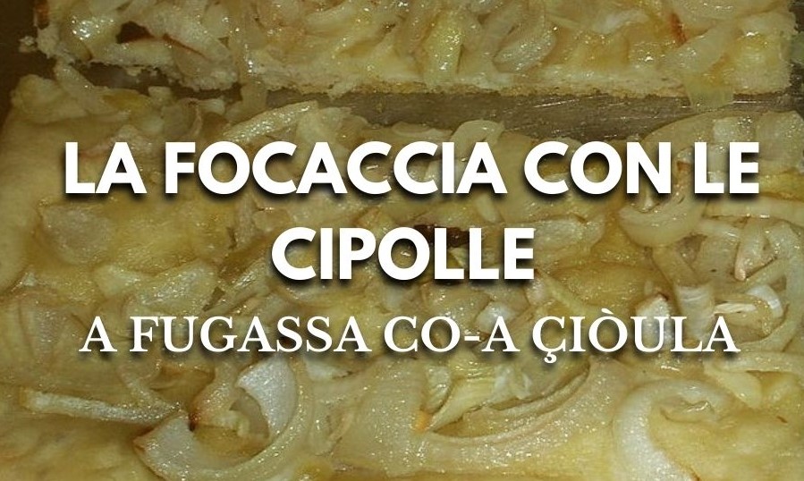 La focaccia con le cipolle