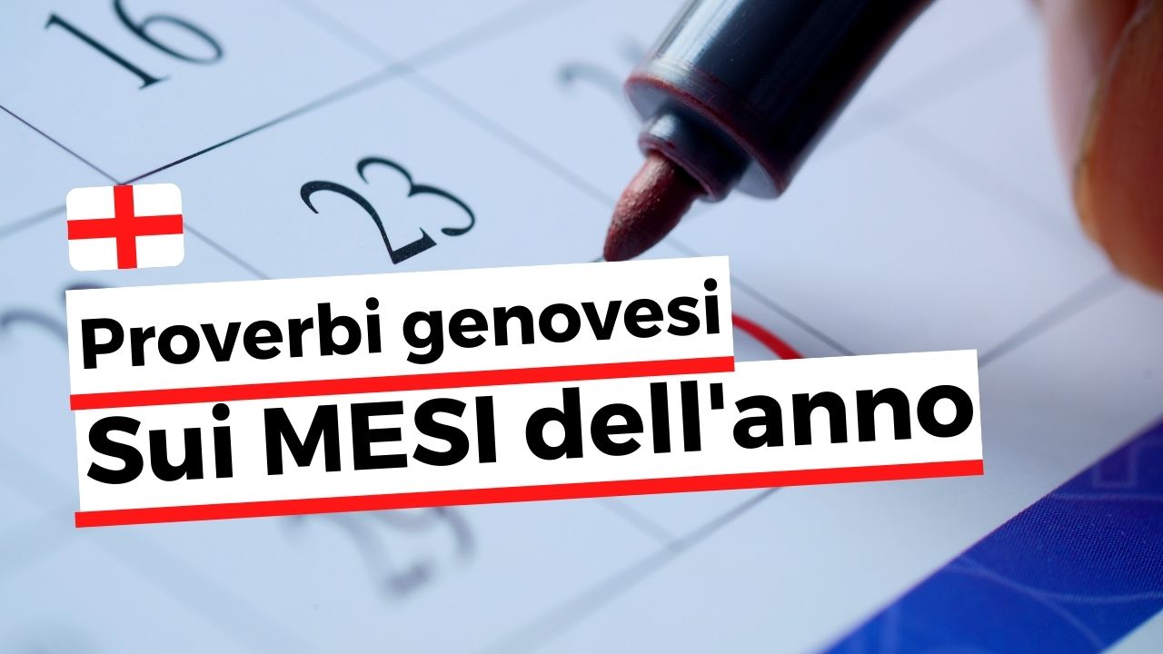 Proverbi genovesi sui mesi dell'anno