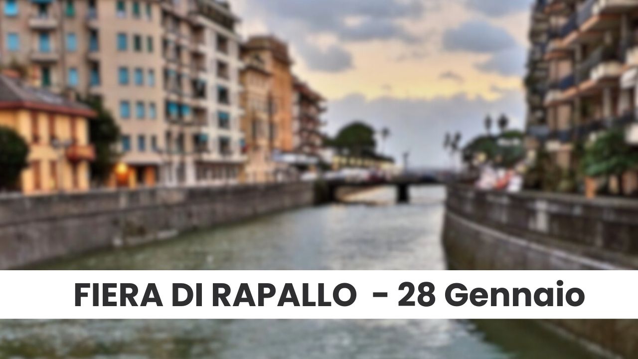 Fiera di Rapallo 2024 - Fiera di San Sebastiano Rapallo 2024