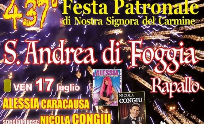Rapallo – Festa patronale di Sant’Andrea di Foggia, dal 17 al 19 luglio